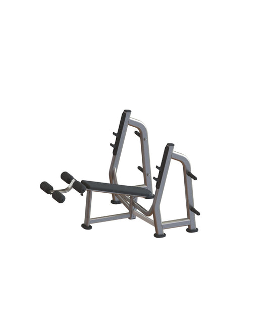 Commercial Olympic Decline Bench Press Station