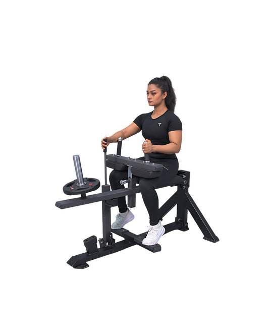 Commercial Plate Loaded Seated Calf Raise Machine