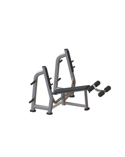 Commercial Olympic Decline Bench Press Station